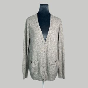 Banana Republic L filpucci merino wool cashmere knit blend cardigan sweater